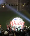 Grup band Nidji menjadi salah satu pengisi acara Brizzi Vidio Fair2017 di The Space Senayan City. Vokalis Nidji terharu dengan banyaknya Nidjiholic yang segaja datang dari berbagai kota. (Daniel Kampua/Bintang.com)