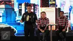 Cagub DKI nomor urut satu, Agus Harimurti Yudhoyono saat memberikan pemaparan pada Debat Cagub DKI Putaran Kedua di Hotel Bidakara, Pancoran, Jakarta, Jumat (27/1). (Liputan6.com/Faizal Fanani)