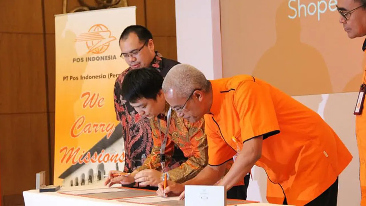 PT Pos Indonesia dan Shopee