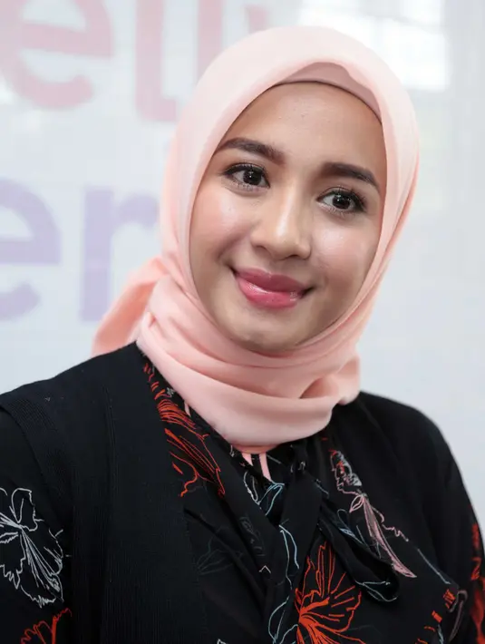 "Doain ya, doain ya semoga lancar, semuanya sukses," tukas Laudya Cynthia Bella.  (Nurwahyunan/Bintang.com)