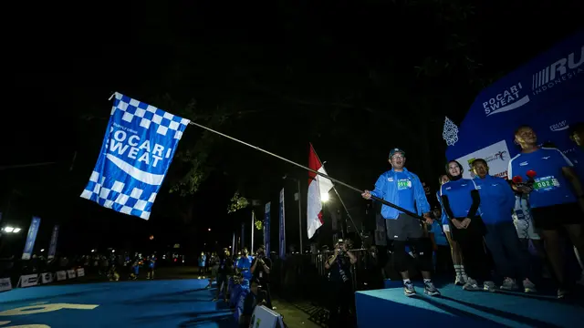 Ridwan Kamil Ikut Ramaikan Lomba Lari Hybrid Pocari Sweat Run 2022