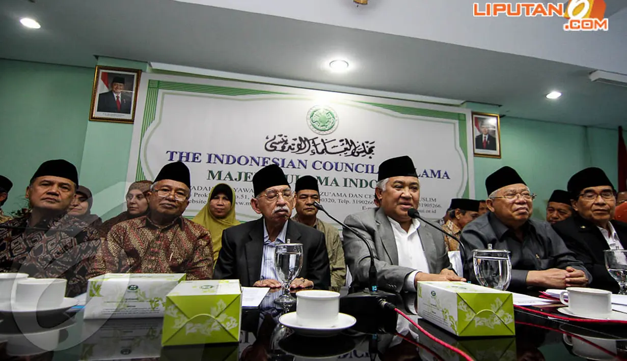 Para tokoh yang tergabung dalam FUI dan MUI berharap partai Islam menunaikan amanah dan tanggung jawab memenuhi harapan konstituen. (Liputan6.com/Faizal Fanani)