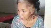Aida, pekerja migran asal Bangkala Madura, yang kini sakit-sakitan di Malaysia (tangkapan layar)