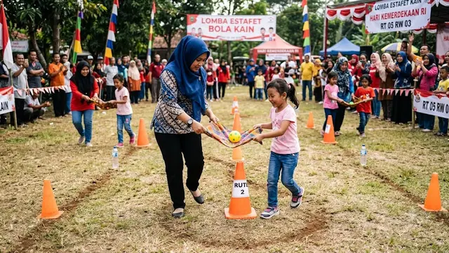 Ide Lomba 17 Agustus Berpasangan Ibu dan Anak