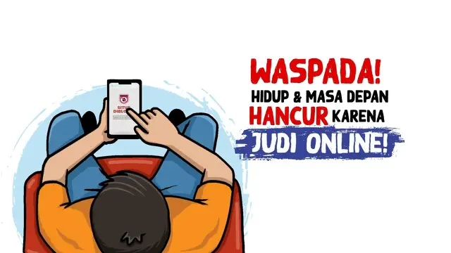 Waspada! Hidup &amp; Masa Depan Hancur Karena Judi Online