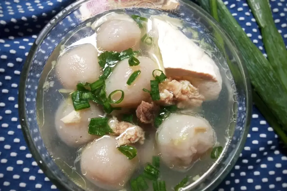 Resep pentol kuah ekonomis. (dok. Cookpad @zifara03)