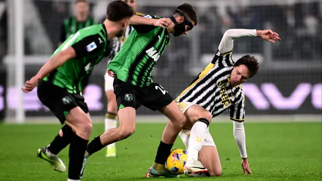 Foto: Dusan Vlahovic Borong 2 Gol, Juventus Gulung Sassuolo di Liga Italia