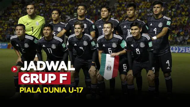 Berita video, Jadwal Grup F Piala Dunia U-17 2023 yang akan berlangsung di  Stadion Si Jalak Harupat, Bandung dan Jakarta International Stadium, Jakarta.