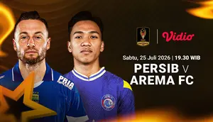 Nonton Piala Presiden Antara Persib vs Arema FC: Debut Igor Tolic Jadi Sorotan Utama di Vidio