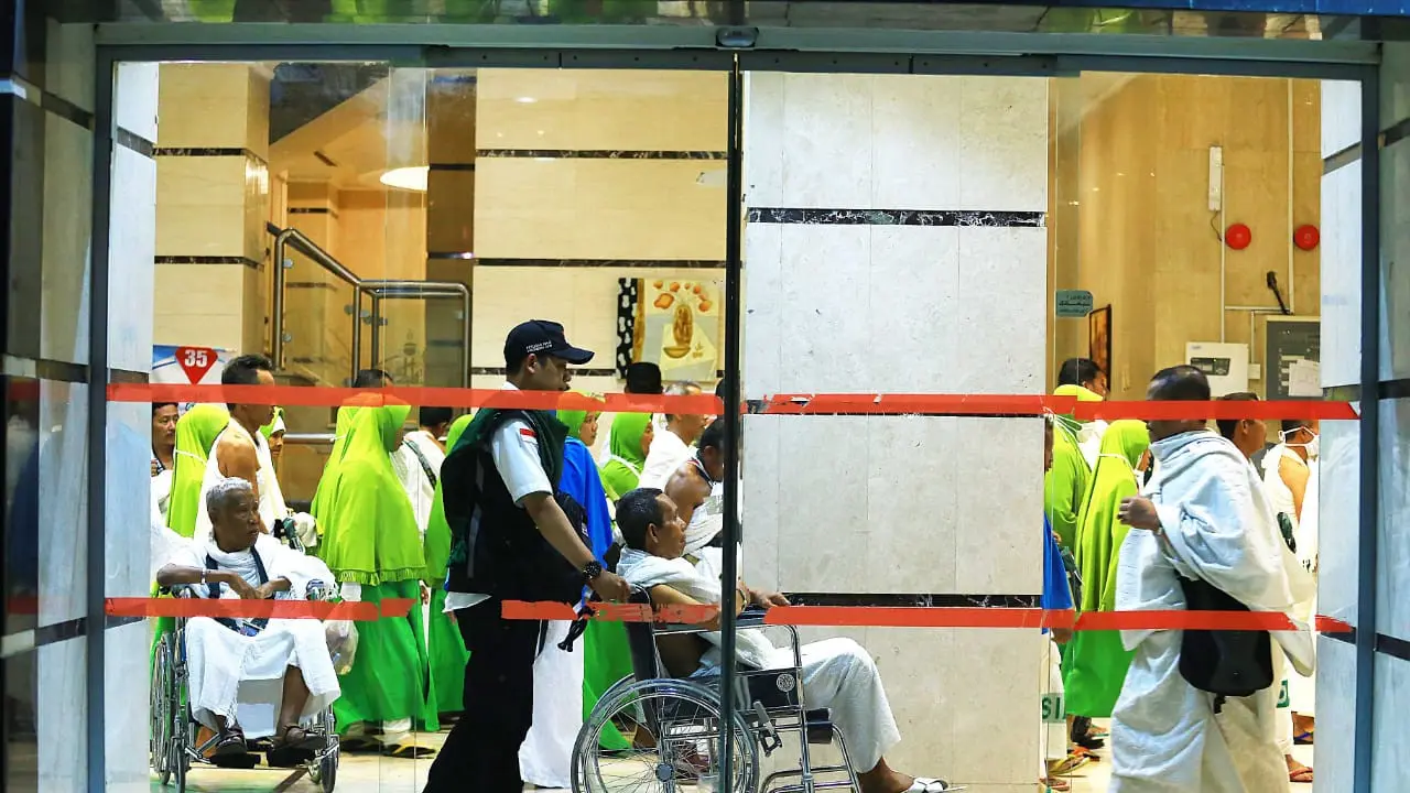 Jemaah haji Indonesia di Makkah, Arab Saudi. Bahauddin/MCH