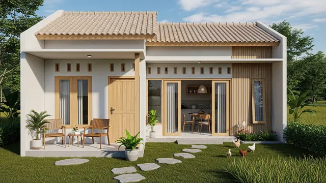 Desain Rumah 6x9 Meter untuk Keluarga Kecil yang Nyaman Ditempati Keluarga dengan Dua Anak