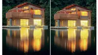 Keenam rumah ini terapung di atas air dengan desain yang menakjubkan. 