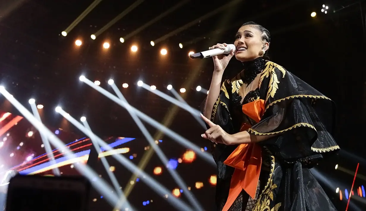 Agnez Mo acara Sophee (Bambang E Ros/Fimela.com)