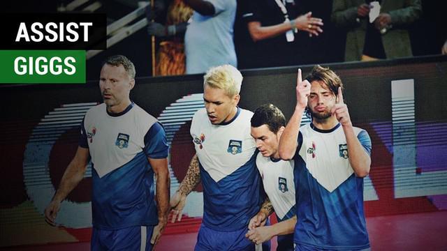 Berita video gol pemain Wales keturunan Indonesia, Rico Zulkarnain, berkat assist dari legenda Manchester United, Ryan Giggs, pada Indian Premier Futsal 2017.