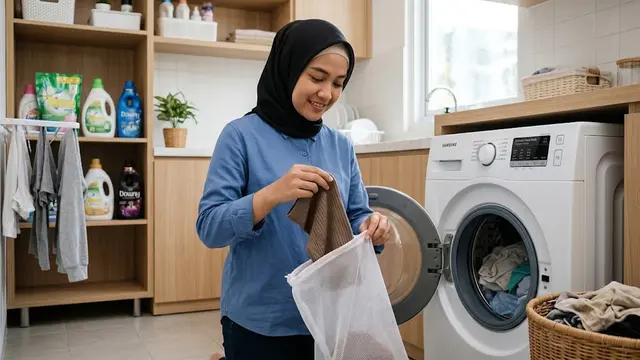 Cara Mencuci Ciput Rajut Agar Tidak Berubah Bentuk