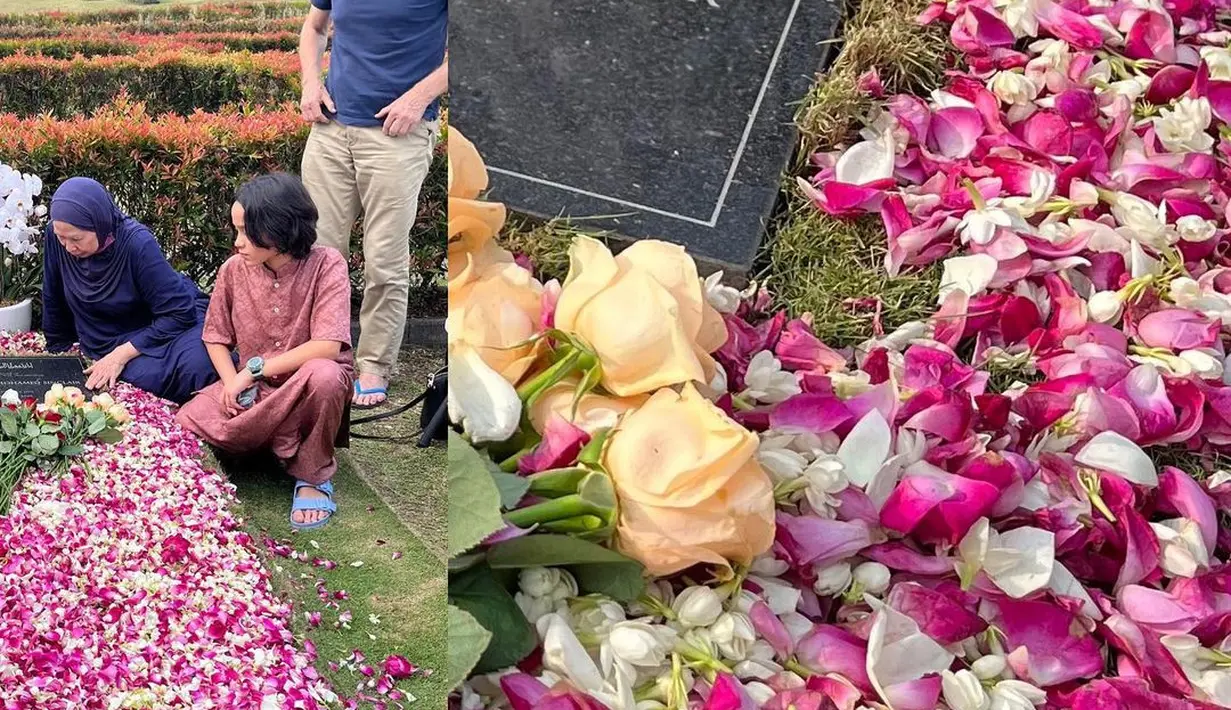 Di hari ulang tahun mendiang Ashraf Sinclair, BCL juga mengunggah foto dirinya bersama keluarga menziarahi aktor asal Malaysia itu. Ini tahun kedua BCL merayakan ulang tahun mendiang suami di tempat peristirahatan terakhirnya. (https://www.instagram.com/p/Cipb8NirzyO/)
