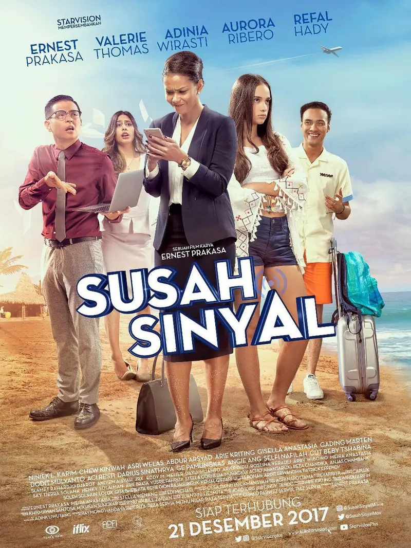 [Bintang] Film Susah Sinyal Bisa Ditonton Gratis di Iflix