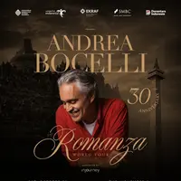 Andrea Bocelli konser di Indonesia