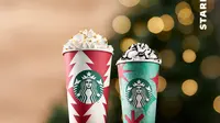 Starbucks menyajikan minuman, makanan dan koleksi merchandise khas liburan akhir tahun. (dok: Starbucks)