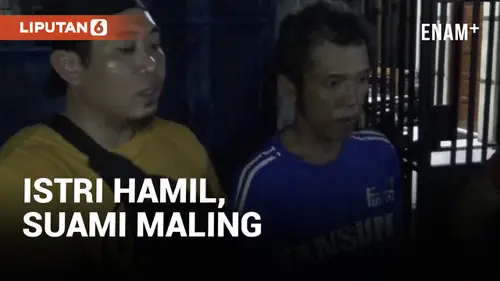 VIDEO: Demi Istrinya yang Sedang Hamil, Seorang Pria Nekat Mencuri