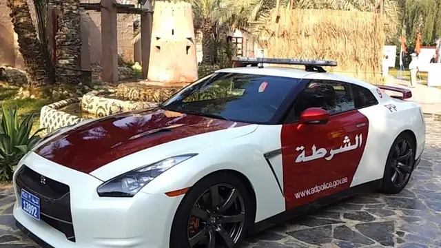 6. Polisi Abu Dhabi – Nissan GT-R US$100,000