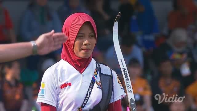 Berita video Indonesia meraih emas ketiganya dari cabang panahan nomor recurve individu putri persembahan Diananda Choirunisa.