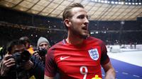 Harry Kane yang sedang naik daun di Liga Inggris menjadi pilihan utama ujung tombak Timnas Inggris pada laga persahabatan melawan Jerman di Olympiastadion, Berlin, Minggu (27/3/2016) dini hari WIB. (Reuters/Fabrizio Bensch)
