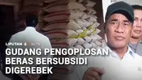 Gudang pengoplosan beras bersubsidi digerebek Menteri Pertanian bersama Polres Jakarta Timur. Beras bersubsidi tersebut dioplos dan dikemas ulang menjadi beras premium.