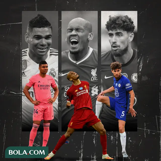 Casemiro, Jorginho, Fabinho