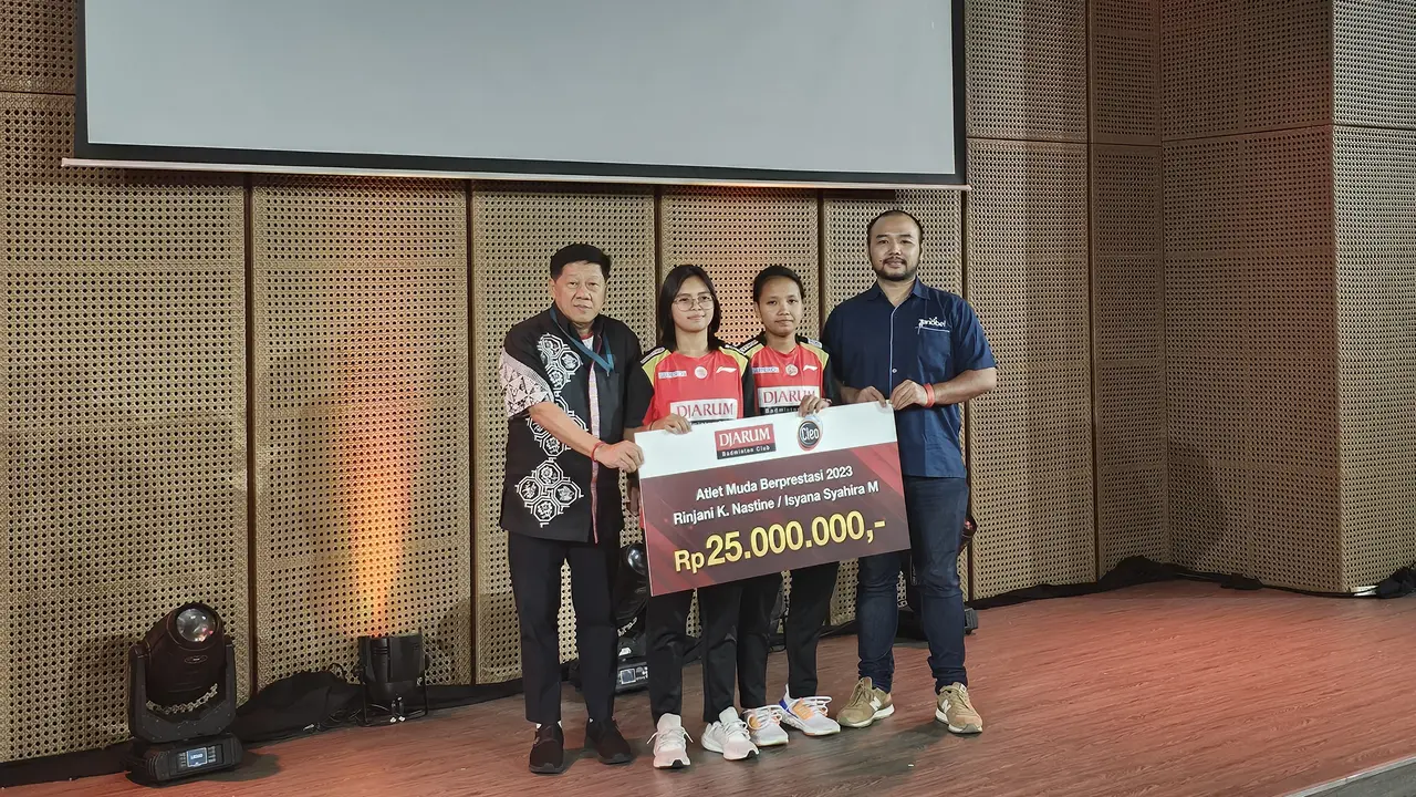 Rinjani/Isyana Jadi Atlet Terbaik PB Djarum