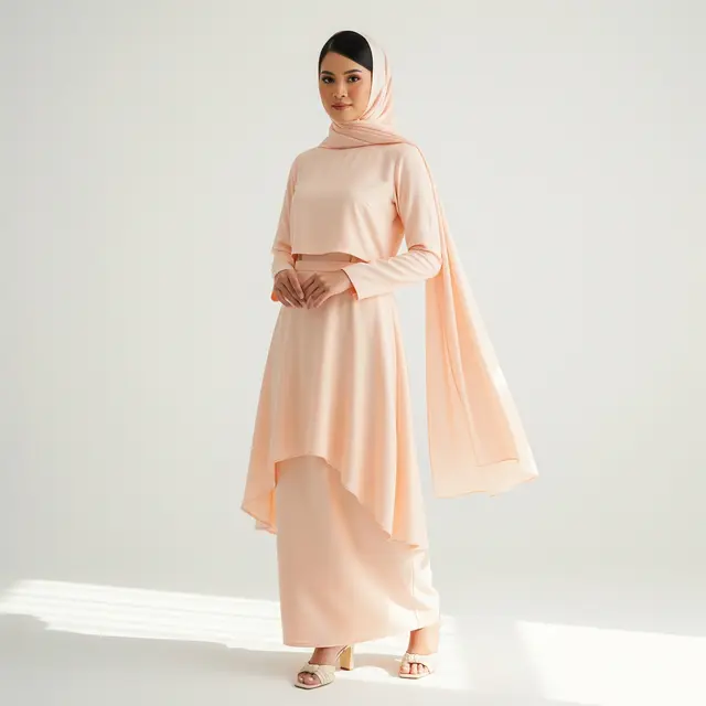 12 Model Gamis untuk Orang Tinggi Besar yang Stylish dan Nyaman