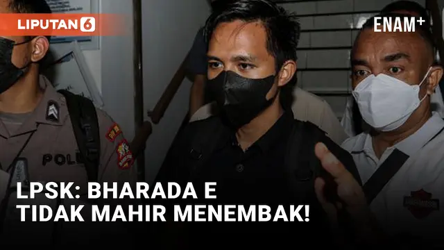 Terungkap! Bharada E Ternyata Tidak Mahir Menembak