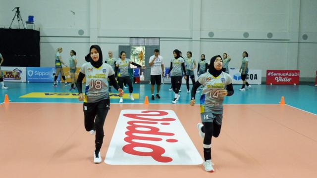 Tim bola voli putri Bandung bjb Tandamata