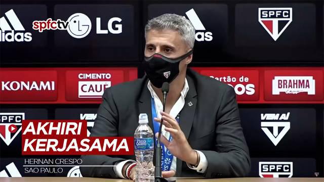 Berita Video, Sao Paulo Resmi Akhiri Kerjasama dengan Legenda Liga Italia, Hernan Crespo