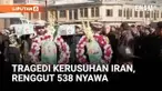 Televisi pemerintah Iran menayangkan prosesi pemakaman anggota pasukan keamanan yang tewas, di tengah gelombang demonstrasi yang kian meluas di berbagai wilayah.