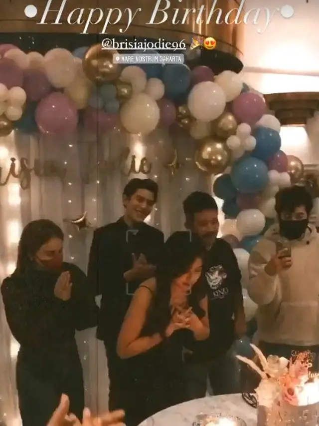 Genap Berusia 25 Tahun, Ini 6 Momen Kejutan Ultah Brisia Jodie