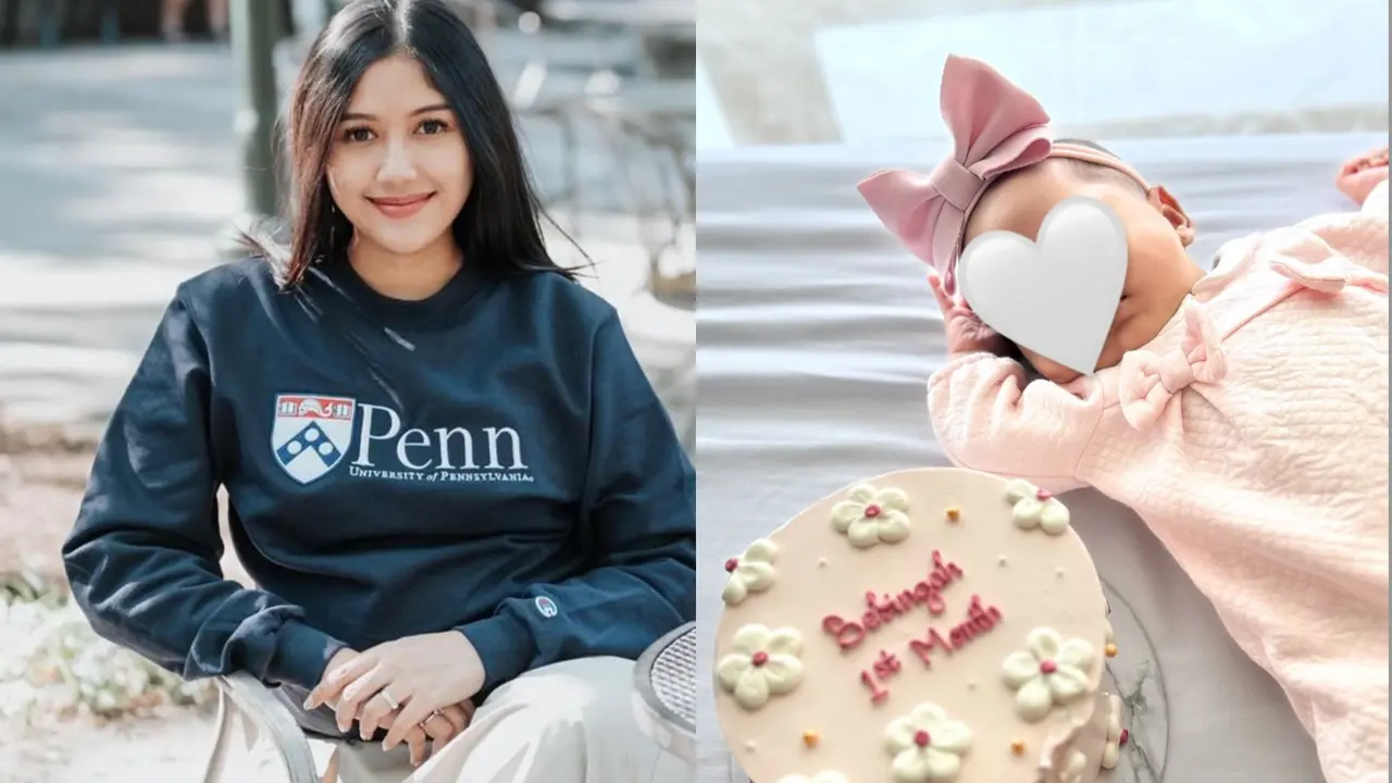 Gaya Imut Feminin Bebingah, Putri Erina Gudono dengan Serba Pita Pink yang Kini Genap Berusia Satu Bulan