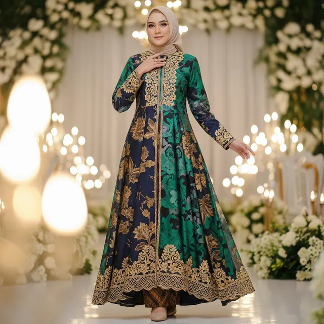 Model Gamis Motif Terbaru 2025