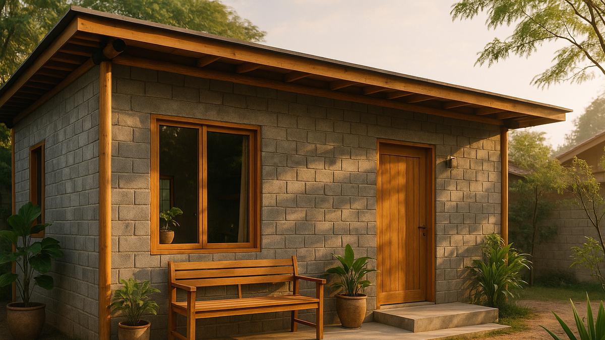8 Model Rumah Sederhana dari Bambu dan Batako yang Terjangkau, Cocok untuk di Desa