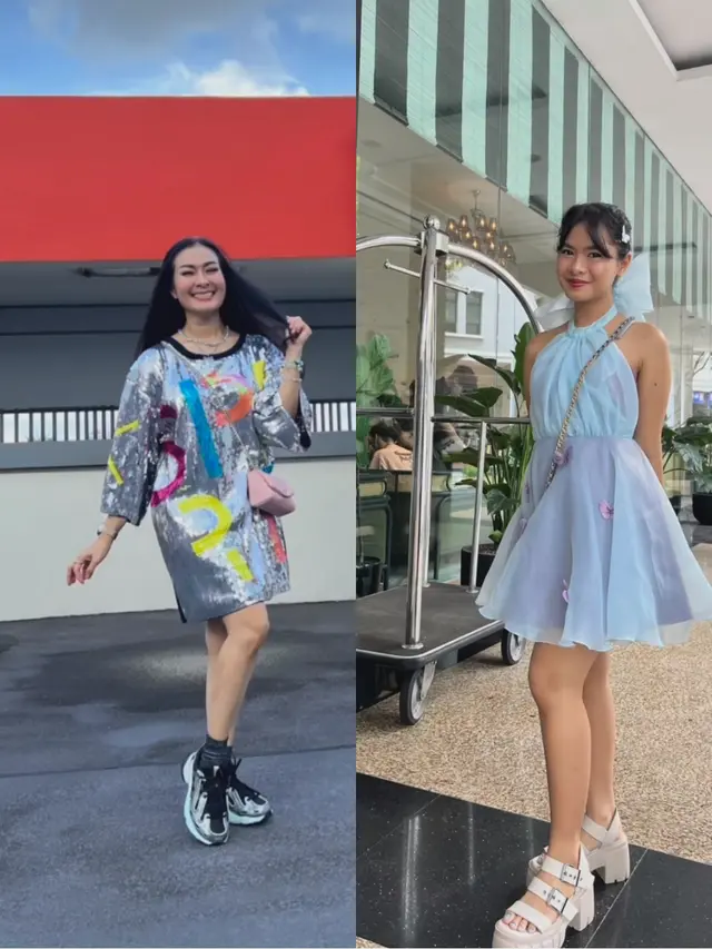 Iis Dahlia dan Salsha Indradjaja (Instagram/isdaiisdahlia)