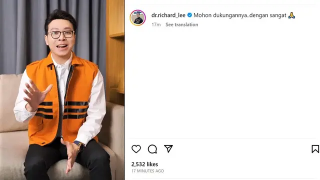 Capture Video di instagram @dr.richard_lee