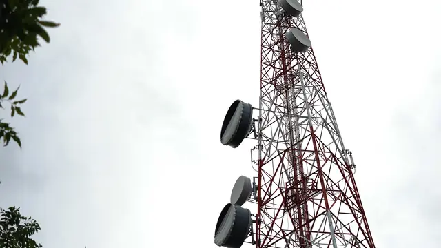 Ilustrasi: BTS 5G Telkomsel