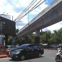Videotron di Jalan Wijaya, Kebayoran Baru, Jakarta Selatan. foto: suara.com