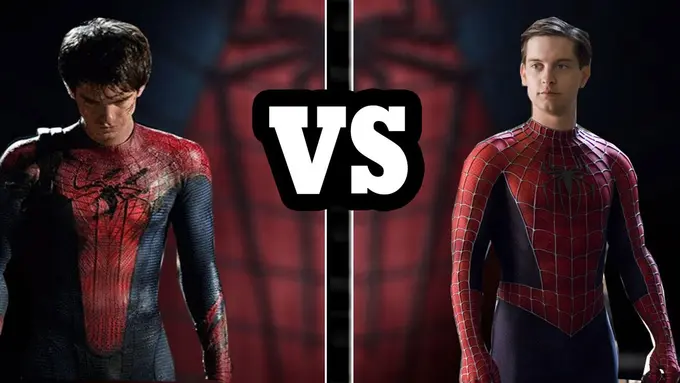 [Bintang] Andrew Garfield vs Tobey Maguire di Spider-Man, Ganteng Mana?