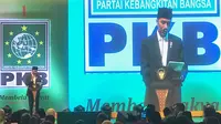 Presiden Jokowi di acara harlah PKB di Jakarta.