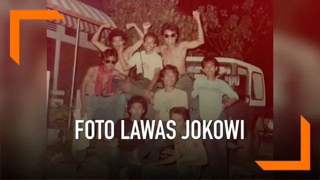 VIDEO: Beredar Foto Lawas Jokowi, Bikin Heboh Warganet