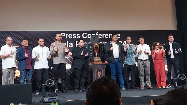 Konferensi Pers Piala Presiden 2024
