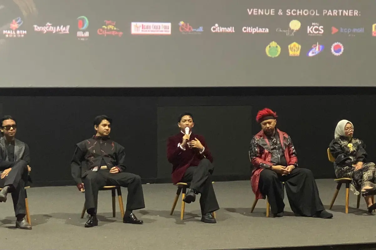 Saputra Kori dalam konferensi pers di Jakarta, Senin (6/7/2026). (Liputan6.com/Nola Vemiliana)