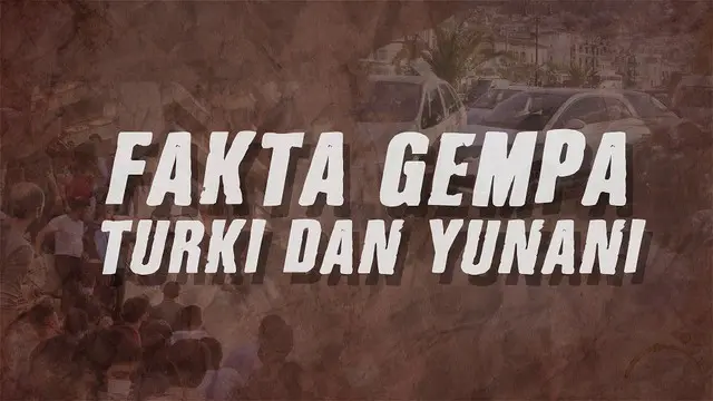 Pusat gempa tercatat di Provinsi Izmir, Turki pada Jumat 30 Oktober 2020