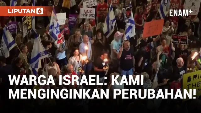 Tidak Lagi Mau Dipimpin Netanyahu, Warga Israel Kembali Berdemo Tuntut Pemilu Baru